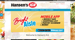 Desktop Screenshot of bangor.hansensiga.com